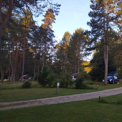 Pitch - Pitches for car-tents or camper vans, vans or car-caravans