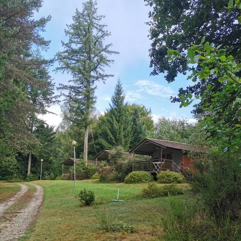 CHALET 5 personas - Chalé de madera Bungalow sobre pilotes