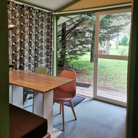 CHALET 5 persone - Bungalow, aperto all'esterno