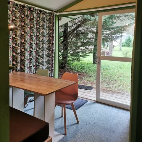 Chalet 5 Personen - Bungalow, nach außen offen