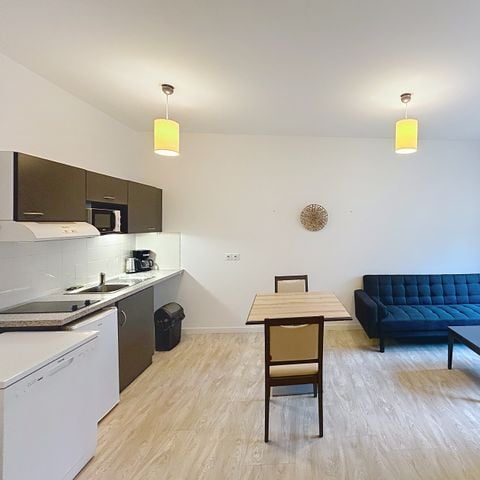 APPARTEMENT 3 personen - 2 Kamers Eenpersoonsbedden