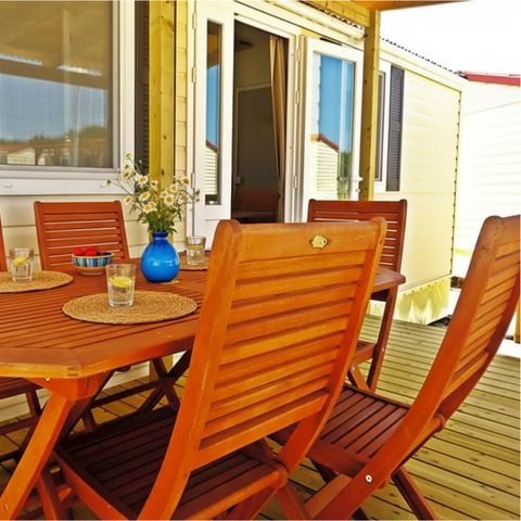 Mobilheim 7 Personen - Mobilheim Malta Living 400