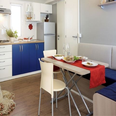 Mobilheim 7 Personen - Mobilheim Malta Living 400