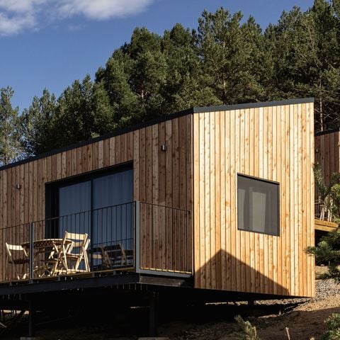 Stacaravan 4 personen - Piek hut