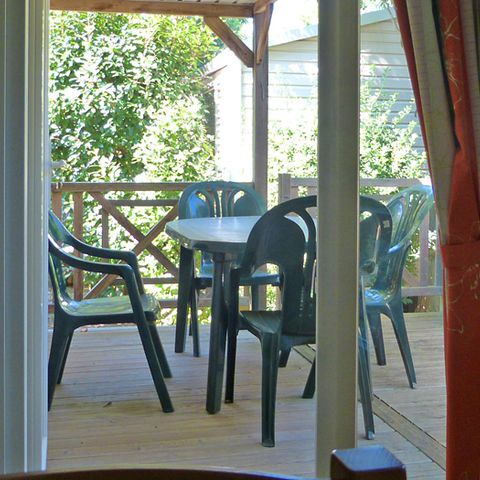 BUNGALOW 4 personnes - Mobil Home Loggia - 27m² - 2 chambres -