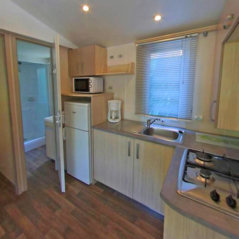 Stacaravan 4 personen - Stacaravan Loggia - 27m² - 2 kamers -