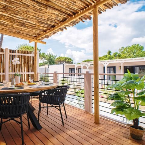 Stacaravan 5 personen - Suite Mediterranea - Huisdieren niet toegestaan