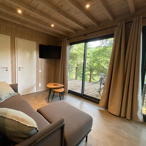 LODGE 6 Personen - Ecolodge | 3 Schlafzimmer | Haustiere willkommen