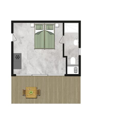 LODGE 2 personnes - Cocon de la Semois