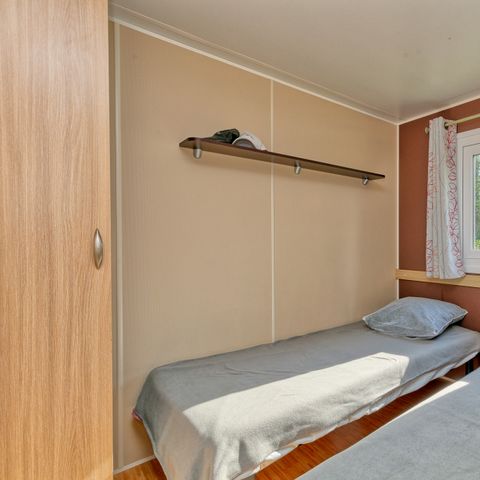 CASA MOBILE 4 persone - Casa mobile classica Campanule - 2 camere da letto - TV