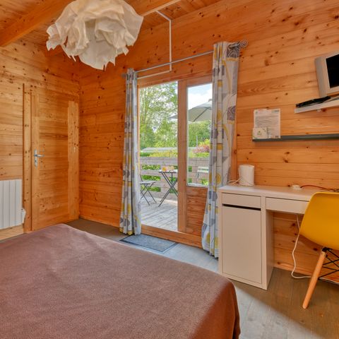 Chalet 2 personen - Chambre du Baroudeur - Insolite Premium - 1 sl.k. - TV