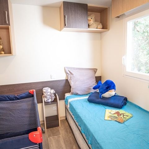 MOBILHOME 4 personas - Cottage Grand Confort Glenans 31m² - 2 habitaciones / Terraza baja