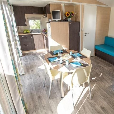 CASA MOBILE 4 persone - Cottage Grand Confort Glenans 31m² - 2 camere da letto / Terrazza in legno coperta