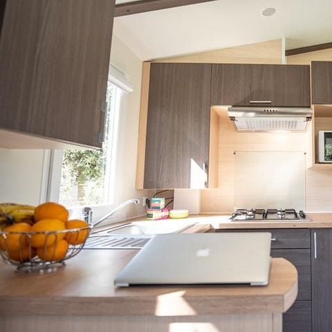 CASA MOBILE 4 persone - Cottage Grand Confort Maldive 32m² - 2 camere da letto / TERRAZZA COPERTA IN LEGNO