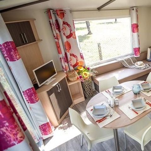 CASA MOBILE 4 persone - Cottage Grand Confort Maldive 32m² - 2 camere da letto / TERRAZZA COPERTA IN LEGNO