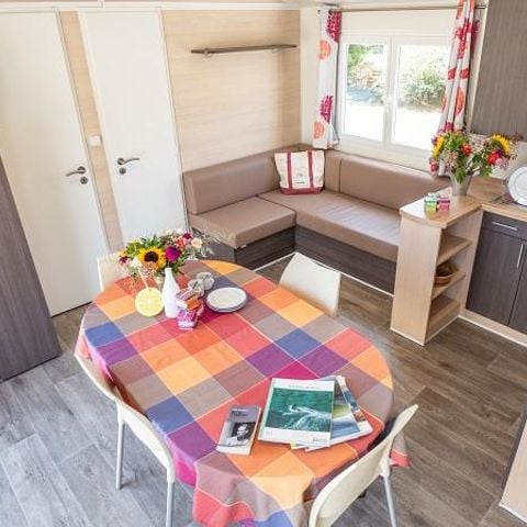 MOBILE HOME 6 people - Cottage Grand confort Florès 35m² - 3 bedrooms / Covered wooden terrace