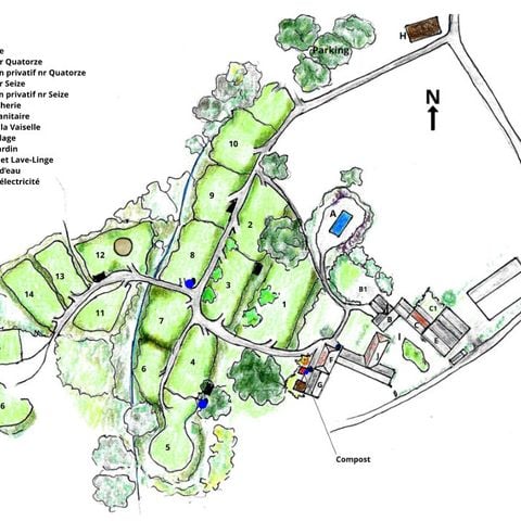EMPLACEMENT - Emplacements pour tentes