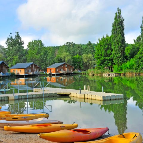 Résidence Goélia Les Cottages du Lac - Camping Dordogne