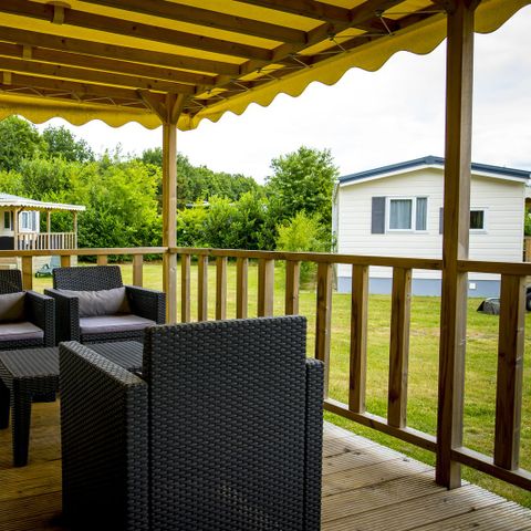 Chalet 5 Personen - Veranda (3 Schlafzimmer)