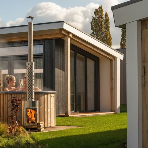 CASA 4 persone - Yerseke - Brezza di mare - Vasca idromassaggio e sauna