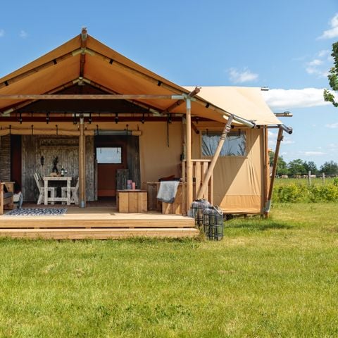 TENTE TOILE ET BOIS 6 personnes - Nordic Safari Lodge Fjäll Grande