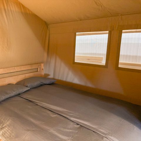 TENDA IN TELA E LEGNO 5 persone