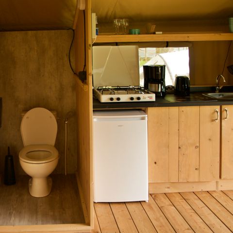 Safarizelt 5 Personen - einschließlich Toilette