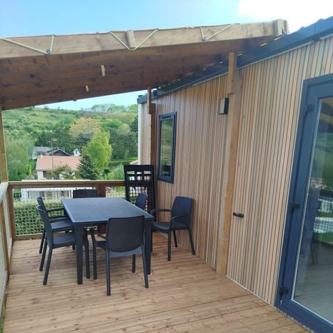 BUNGALOW 6 personnes - Mobil home Confort - 3 chambres - terrasse semi-couverte
