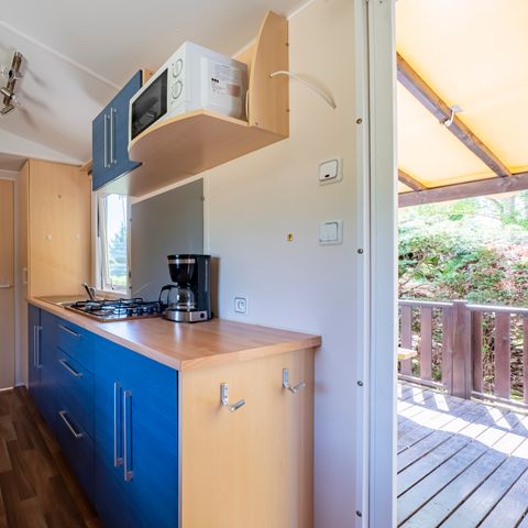 Mobilheim 4 Personen - Komfort - 2 Zimmer