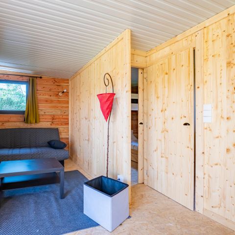 Chalet 6 personen - Eco Lodge - 2 slaapkamers