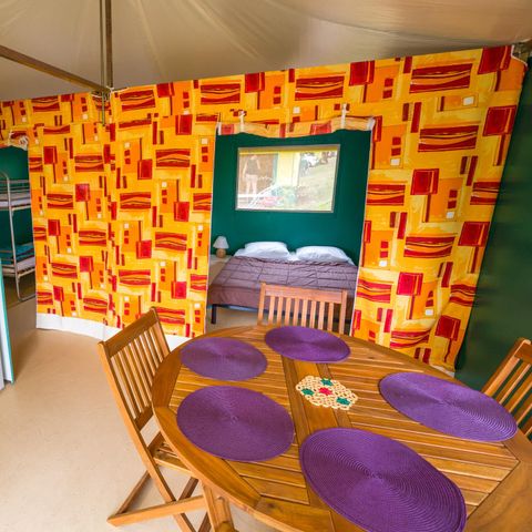 Tenda 5 persone - Kanada Confort con cabina doccia e toilette