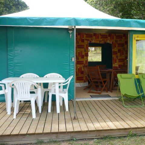 Tenda 5 persone - Kanada Confort con cabina doccia e toilette