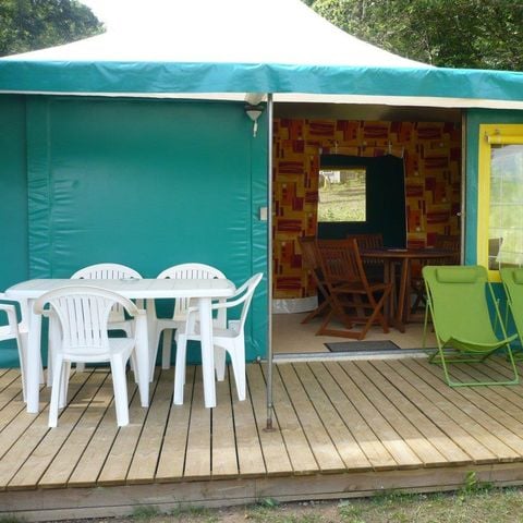 TIENDA DE CAMPAÑA 5 personas - Kanada Confort con cabina de ducha y aseo