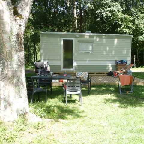 MOBILHOME 4 personas - Tilleul Eco (2 adultos + 2 niños) - 2 habitaciones sin cuarto de baño + terraza de 12,50m².