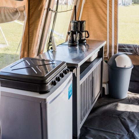 TENDA IN TELA E LEGNO 4 persone - Tenda Strandheem Glamping