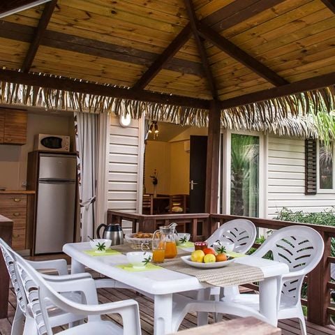BUNGALOW 6 personnes - Mobil-home Riviera - 2 chambres - Offre VIP incluse