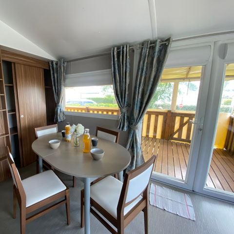MOBILE HOME 4 people -  2 bedrooms - covered terrace - Prestige