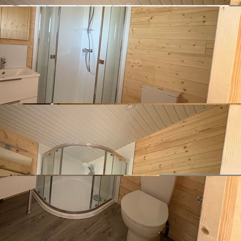 Accommodation 4 persons - Wooden cabin - with SPA