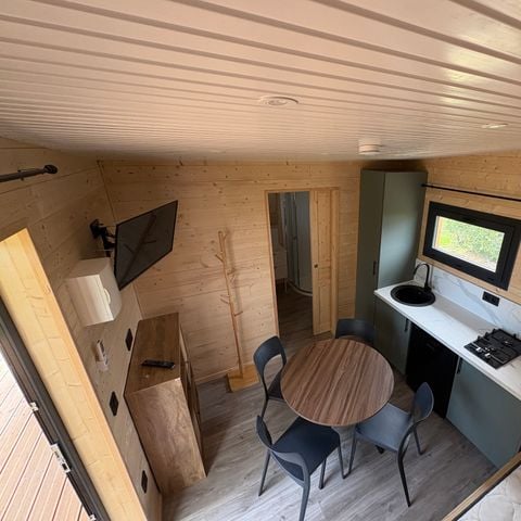 Accommodation 4 persons - Wooden cabin - with SPA