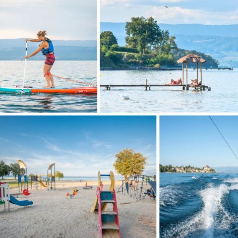 Camping Le Léman Plage - Camping Haute-Savoie - Image N°2