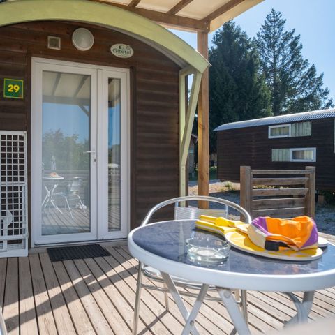 Accommodation 4 persons - 4-seater cosy caravan