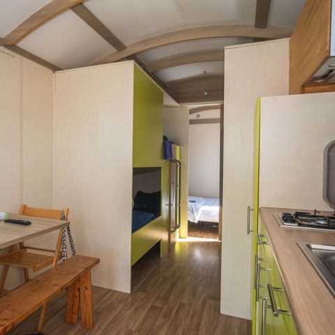 Unterkunft 4 personen - Wohnwagen cosy 4 Plätze