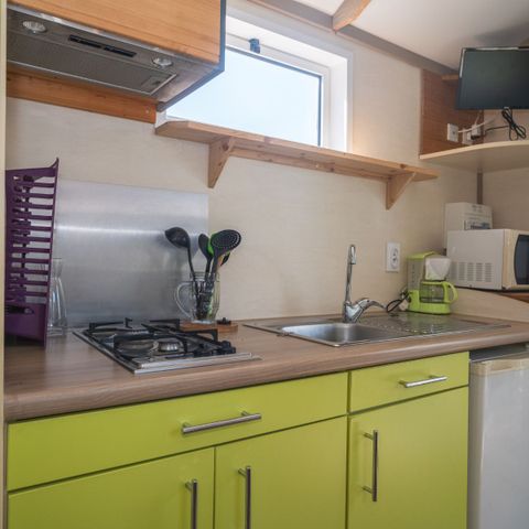 Accommodation 4 persons - 4-seater cosy caravan