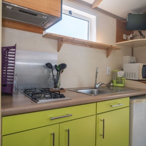Hébergement 4 personnes - Roulotte cosy 4 places