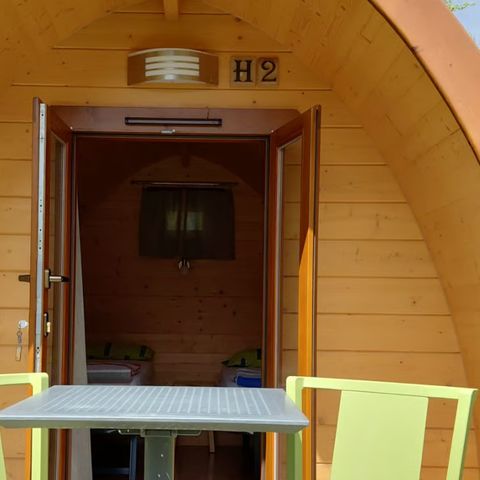 Accommodatie 2 personen - Mini-Hobbit-bungalow