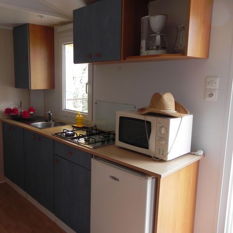 MOBILHOME 4 personnes - Mobil-home Eco - Confort 28m² 2 chambres - Arrivée le Samedi en Juillet et Août