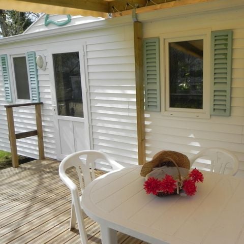 MOBILHOME 4 personnes - Mobil-home Eco - Confort 28m² 2 chambres - Arrivée le Dimanche en Juillet et Août