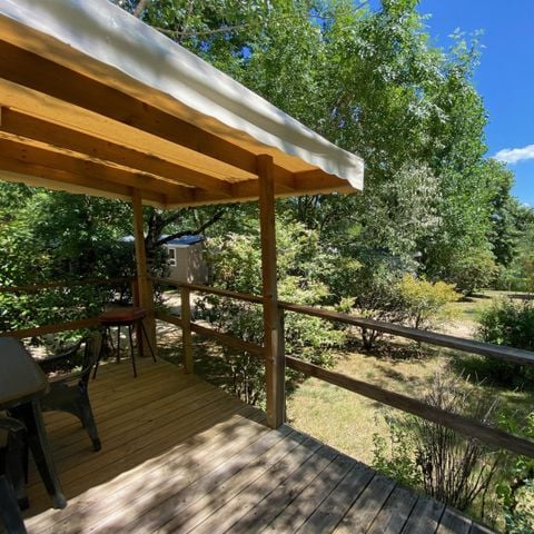 BUNGALOW 4 personnes - Mobil-home Eco - Confort 28m² 2 chambres - Arrivée le Dimanche en Juillet et Août