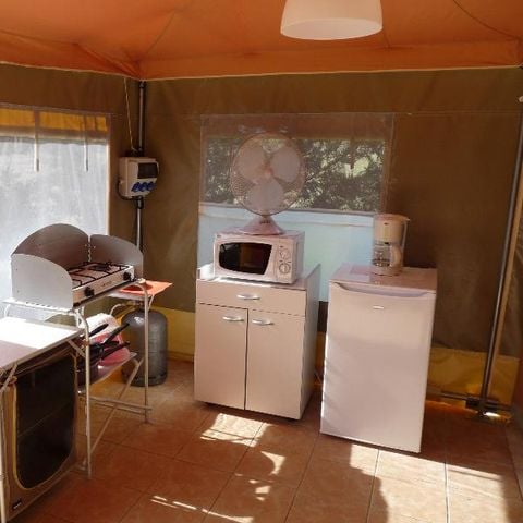 BUNGALOW IN TELA 5 persone - Bungalow in tela da 20 m² con 2 camere da letto - Arrivo la domenica nei mesi di luglio e agosto