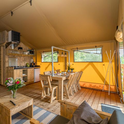 Lodge 7 personen - Glamping-Lodge für 7 Personen